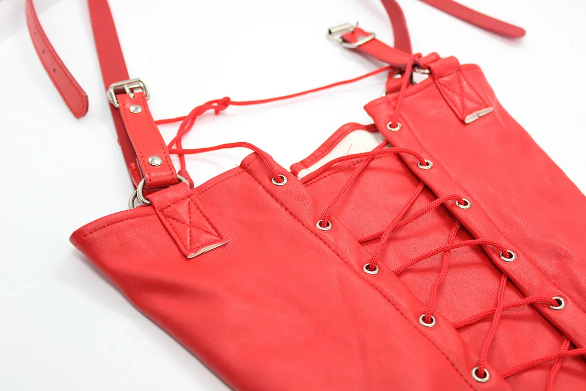 Faux Leather Arm Binder Restraint