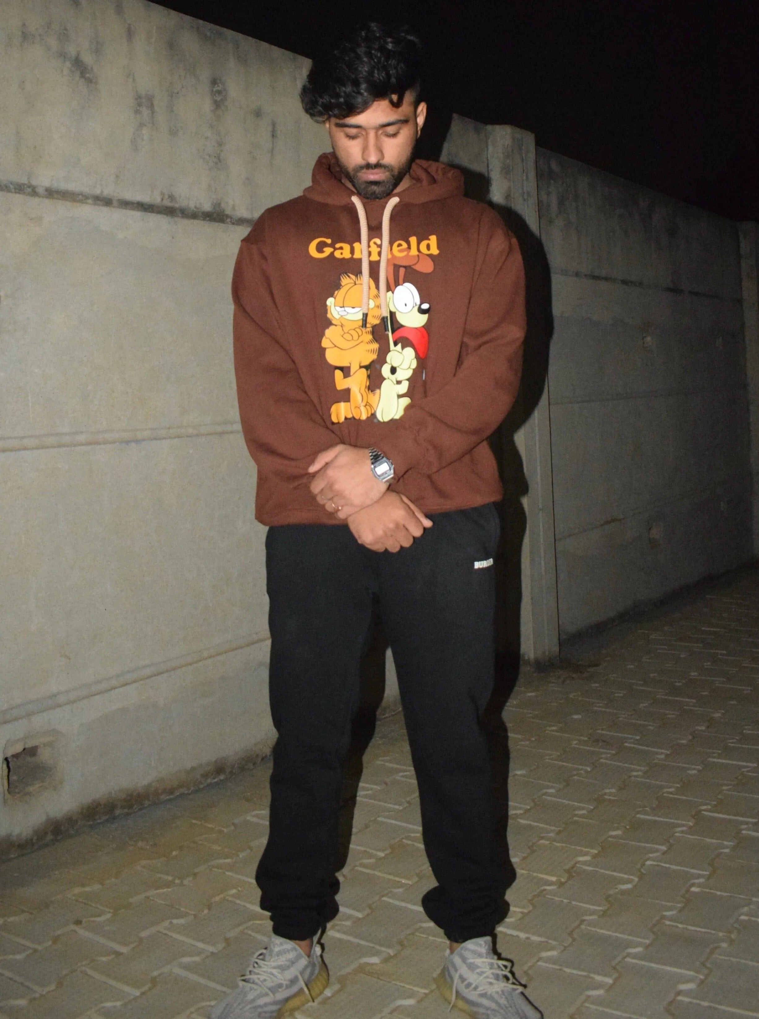 Garfield : Heavyweight Baggy Hoodie For Men