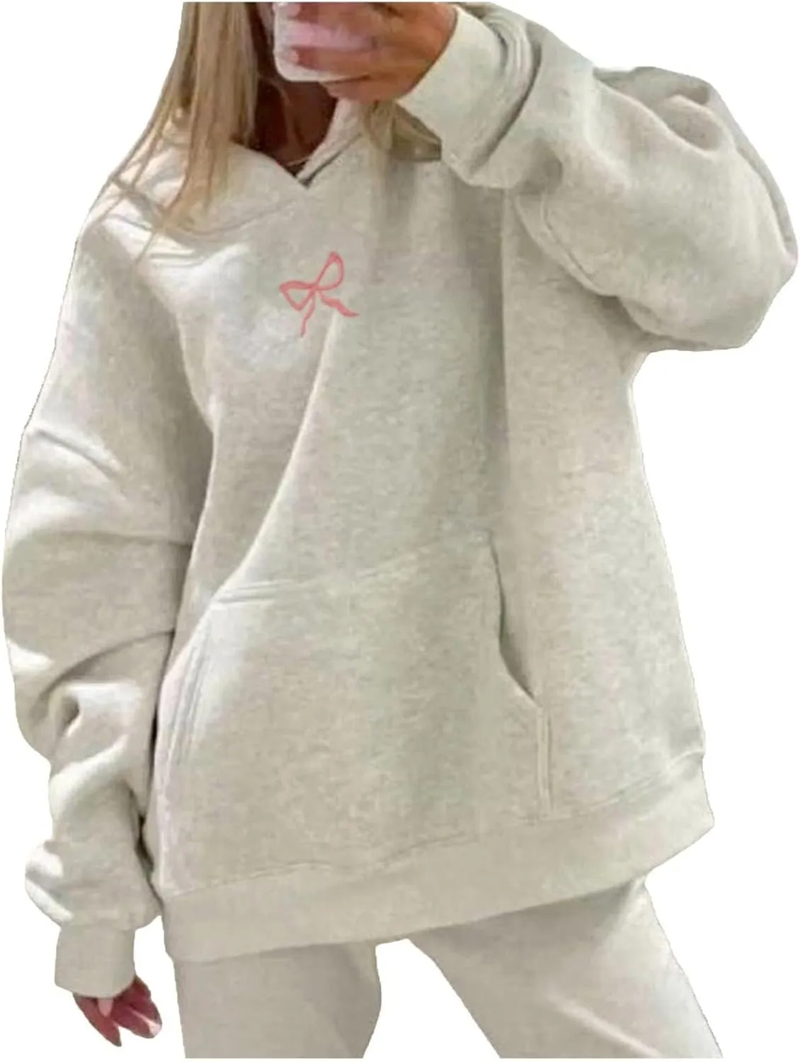 Holiday Sweatshirts for Women Vintage Women Y2K Graphic Print Hoodies Teen Girls Pullover Long Sleeve Crewneck Tops