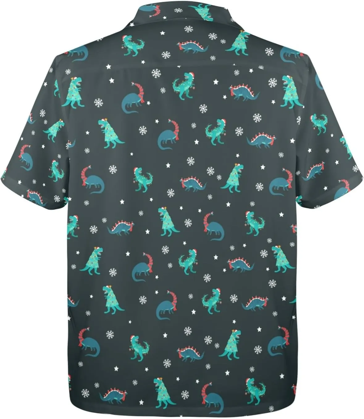 HUGLAZY July 4th Day Hawaiian Shirt for Men Tropical Short Sleeve Button Down Shirts Funny Party Outfit