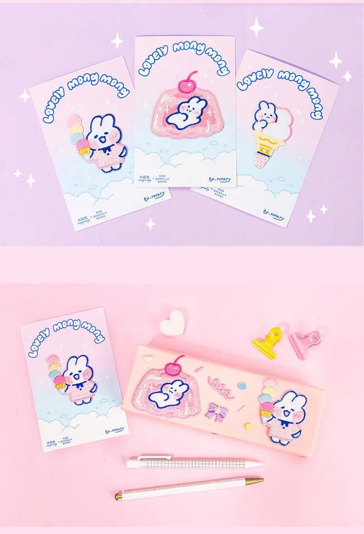 Lovely Mong Mong Embroidered Patch