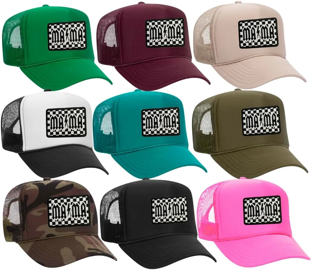 Mama Embroidered Patch Trucker Hat (Multiple Colors)