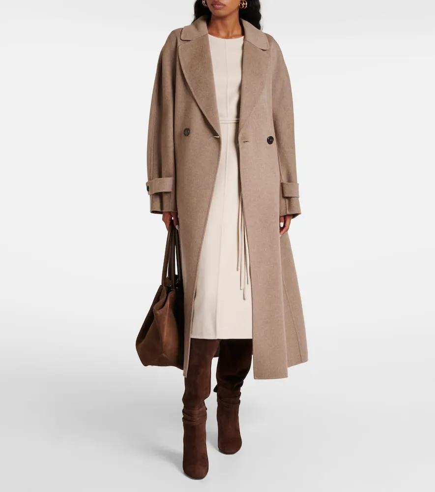 'S Max Mara Simone virgin wool midi dress