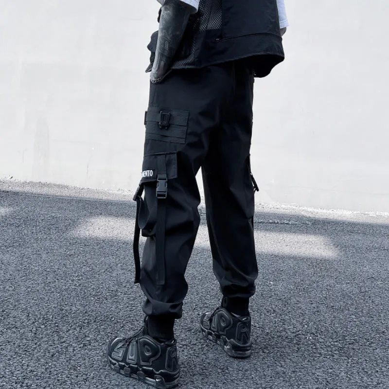Techwear Casual Oversized Pocket Cargo Pants