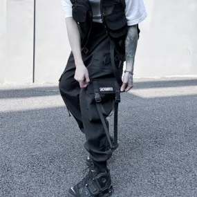 Techwear Casual Oversized Pocket Cargo Pants